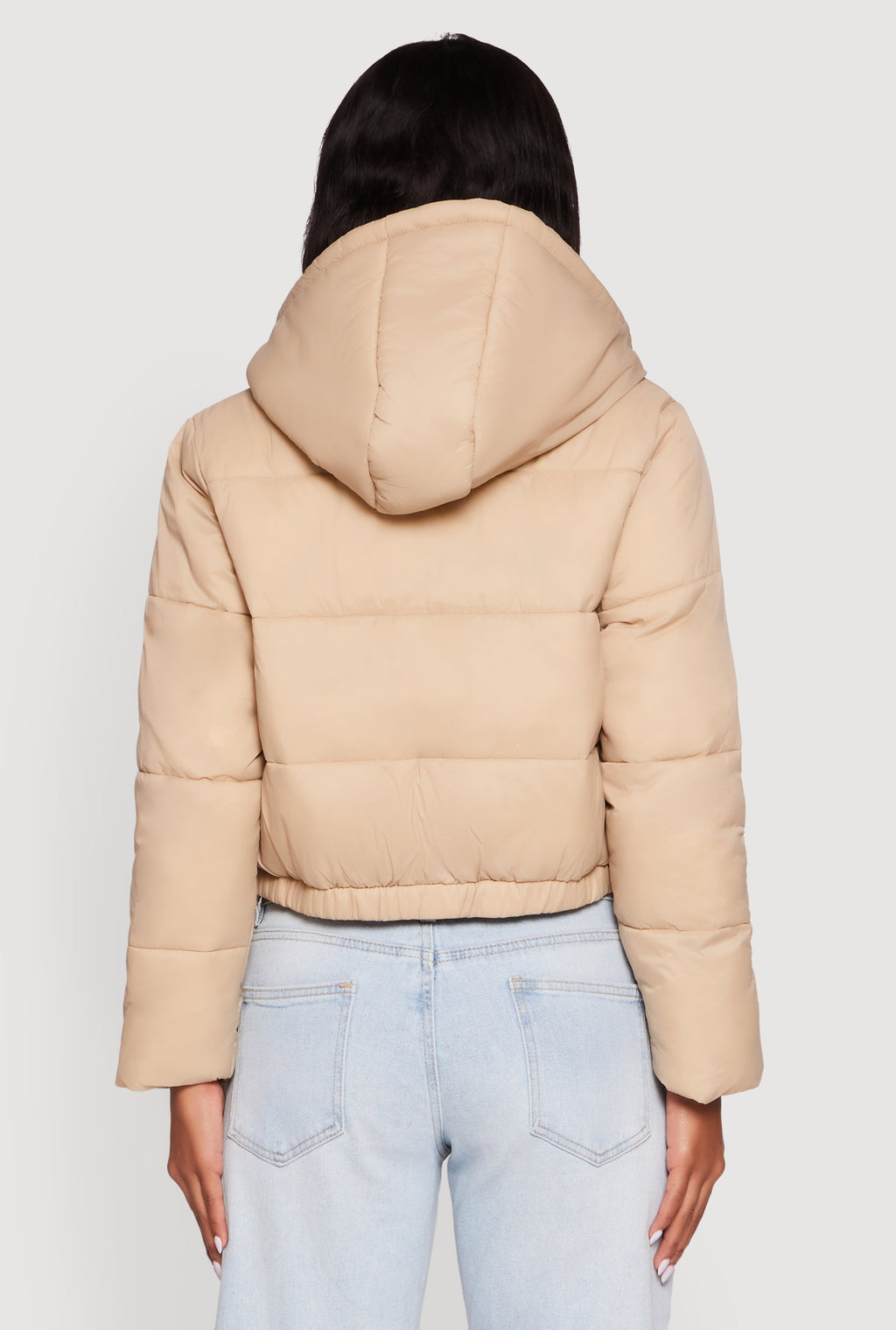Hooded Short Puffer Jacket